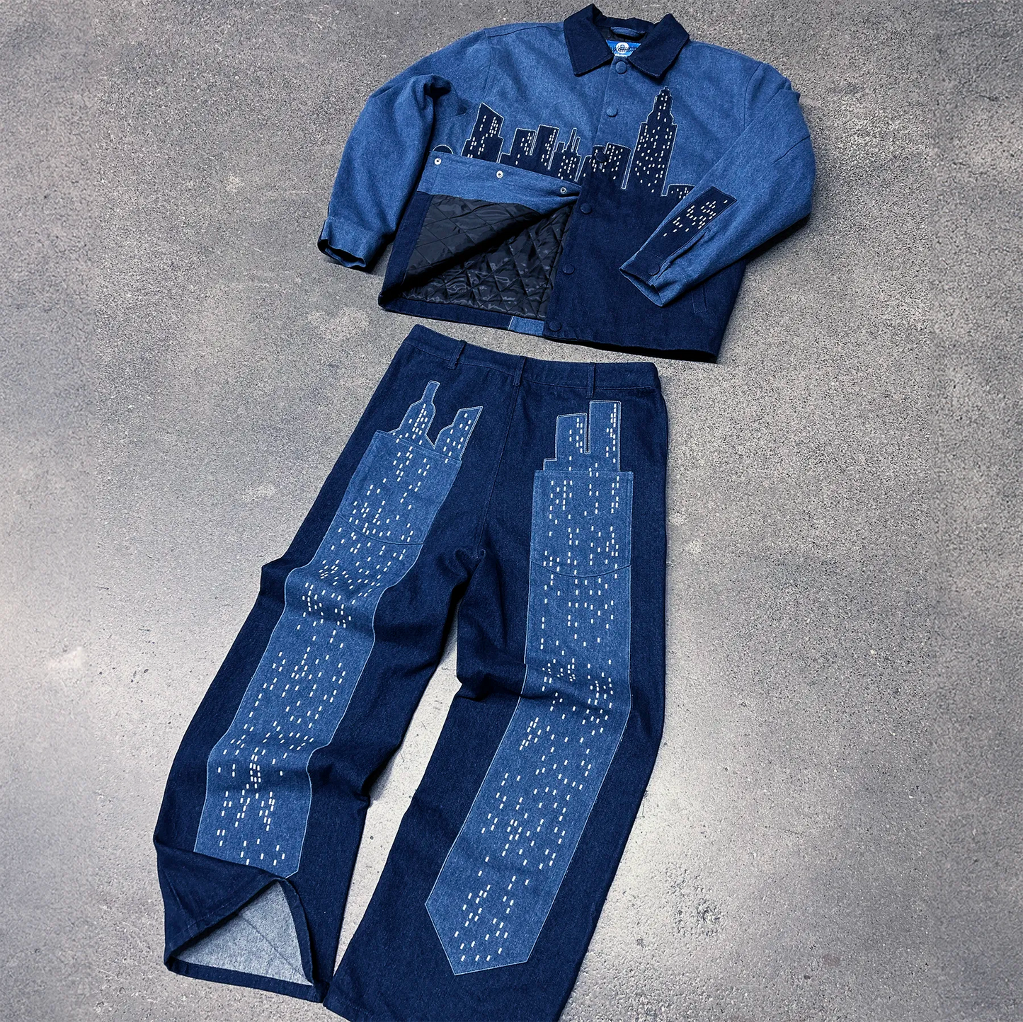 Ensemble City Denim Set (PRÉCOMMANDE)
