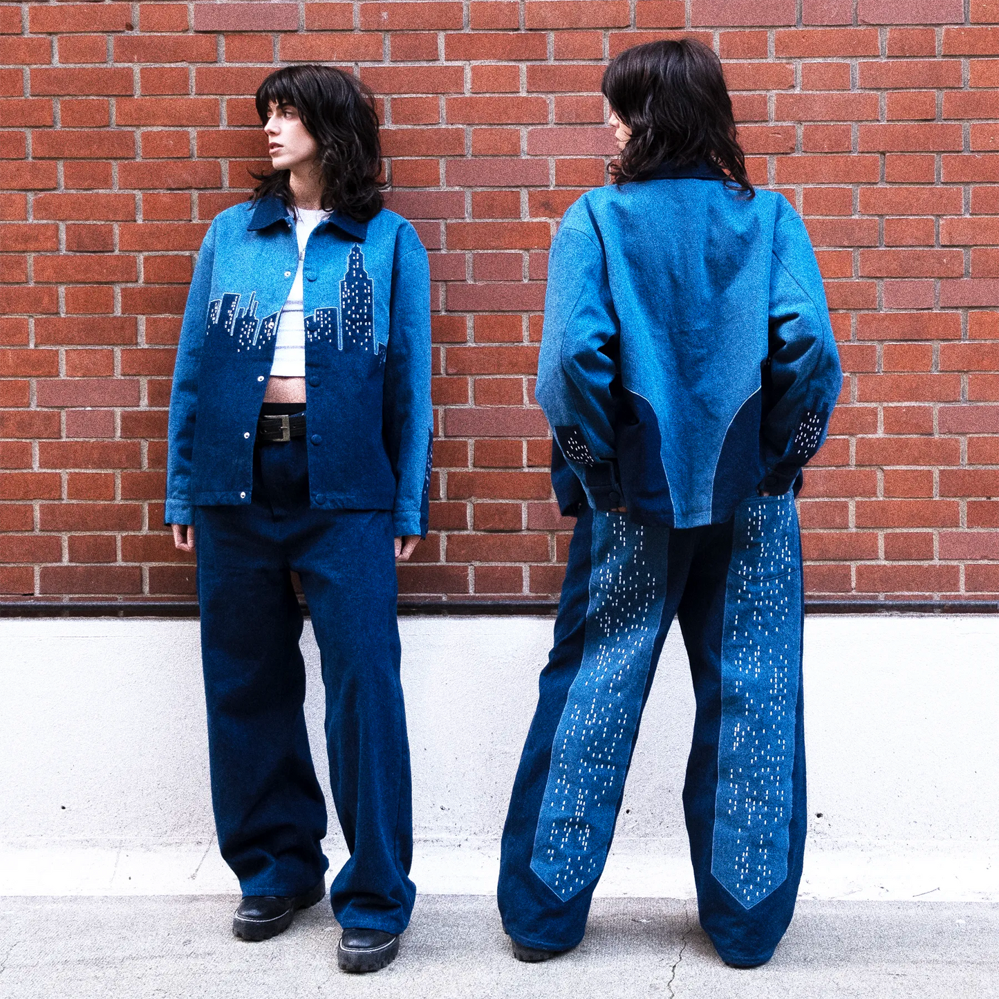 Ensemble City Denim Set (PRÉCOMMANDE)